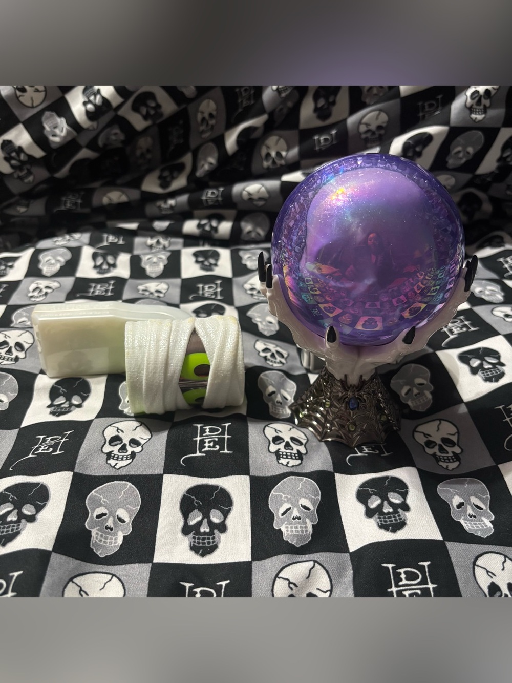 Bath & Body Works Halloween Wallflower Bundle Crystal Ball and Mummy